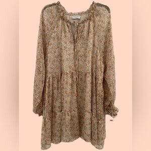 Floral women’s dress size L